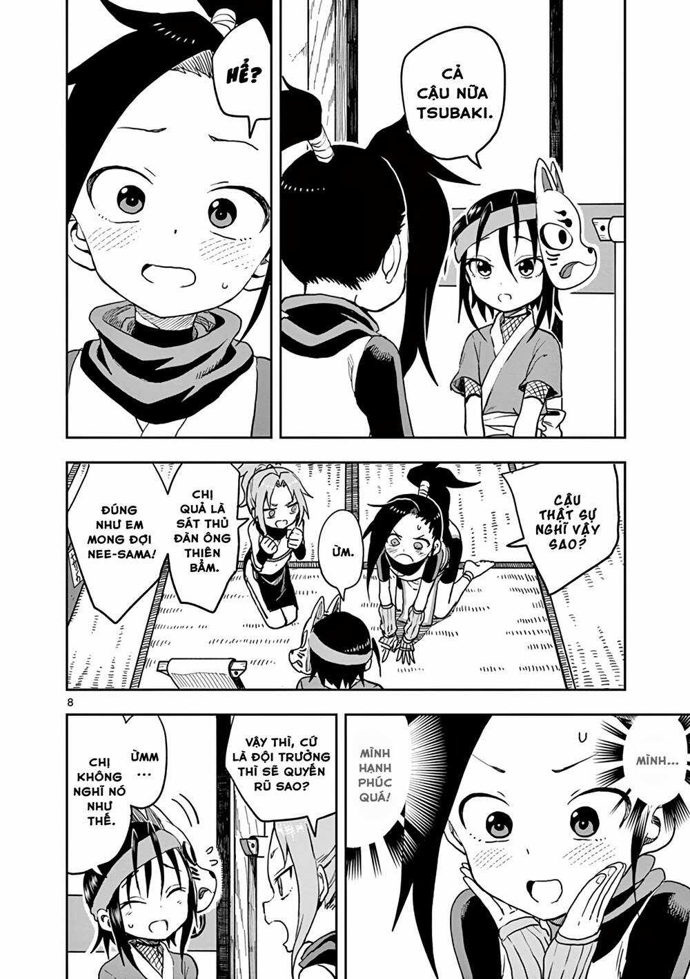 Kunoichi Tsubaki No Mune No Uchi Chapter 25 trang 8