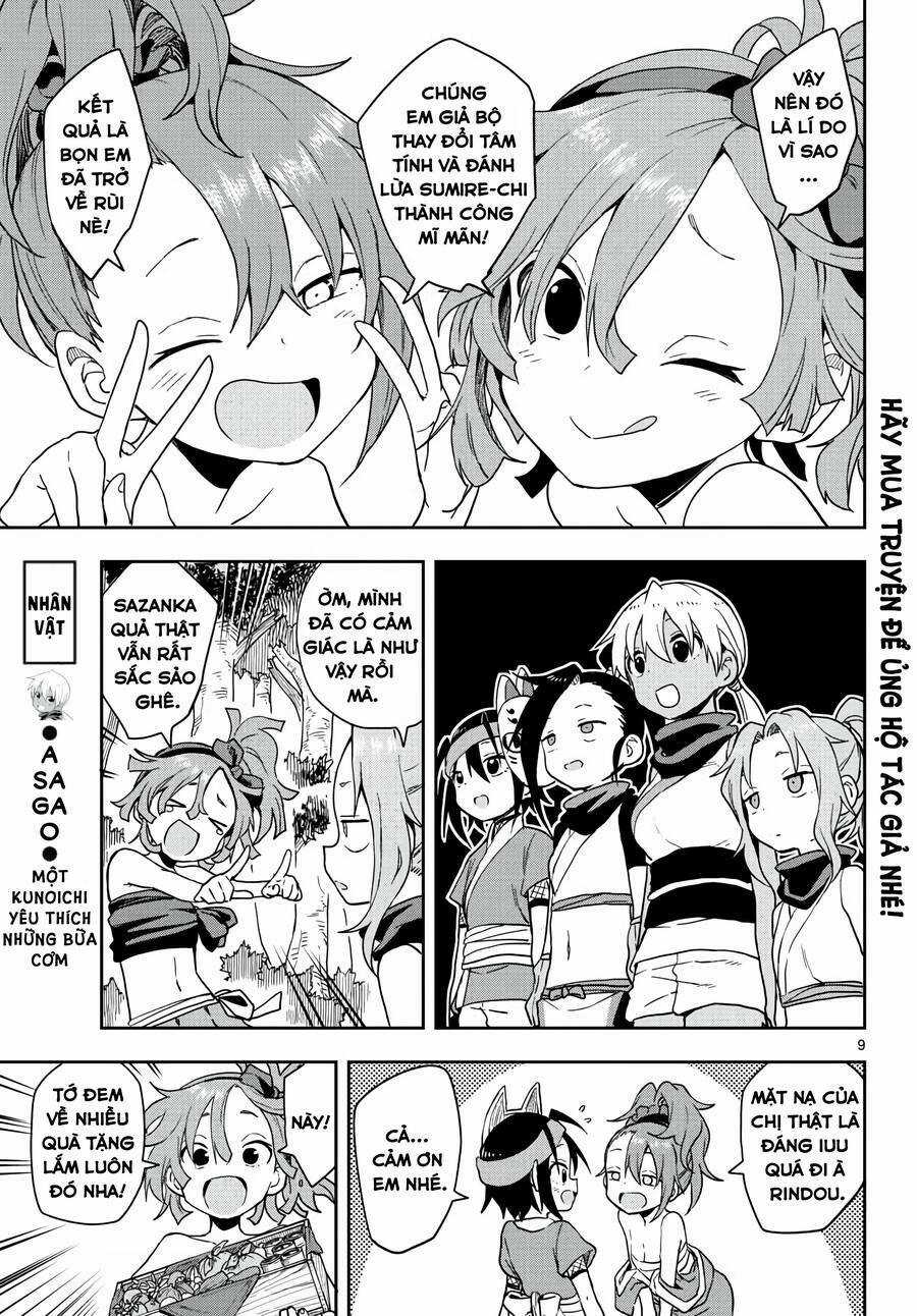 Kunoichi Tsubaki No Mune No Uchi Chapter 41 trang 9