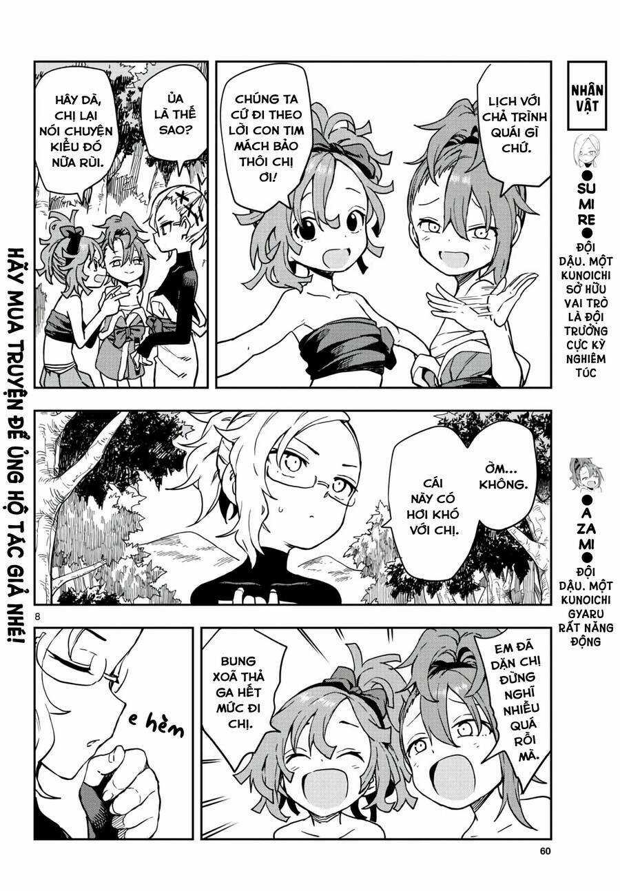 Kunoichi Tsubaki No Mune No Uchi Chapter 43 trang 8