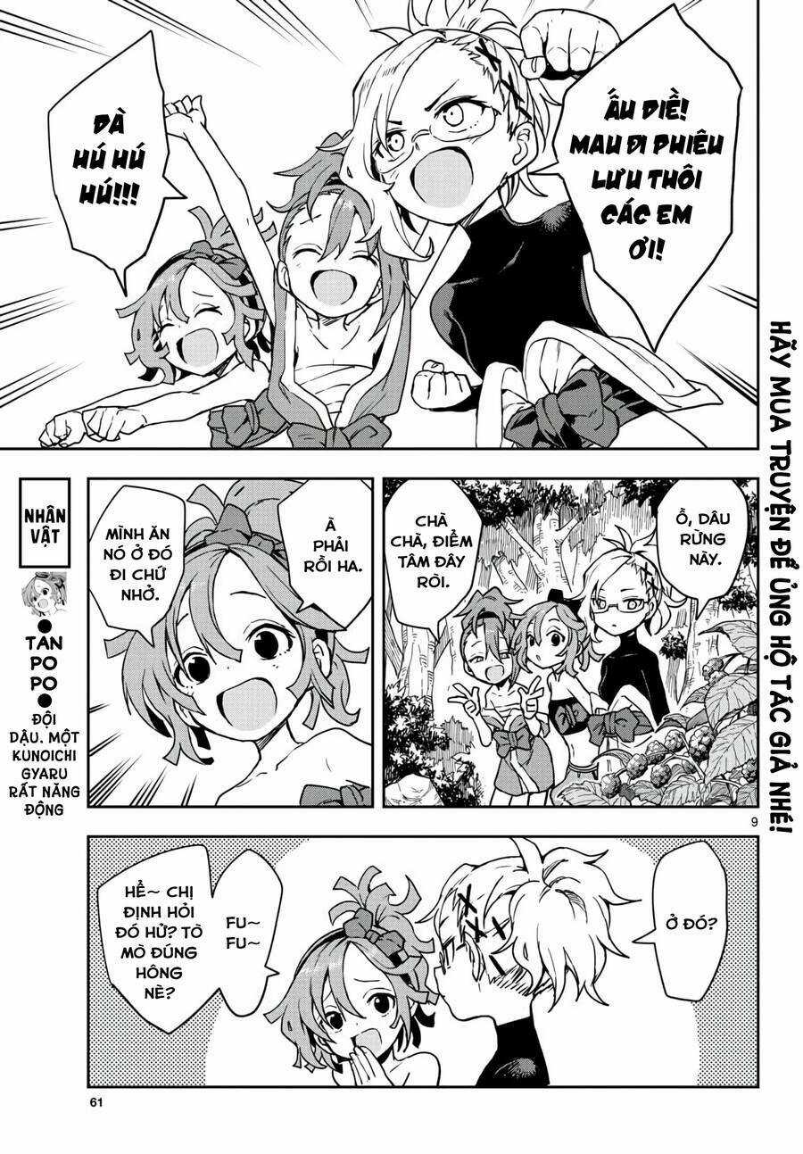 Kunoichi Tsubaki No Mune No Uchi Chapter 43 trang 9