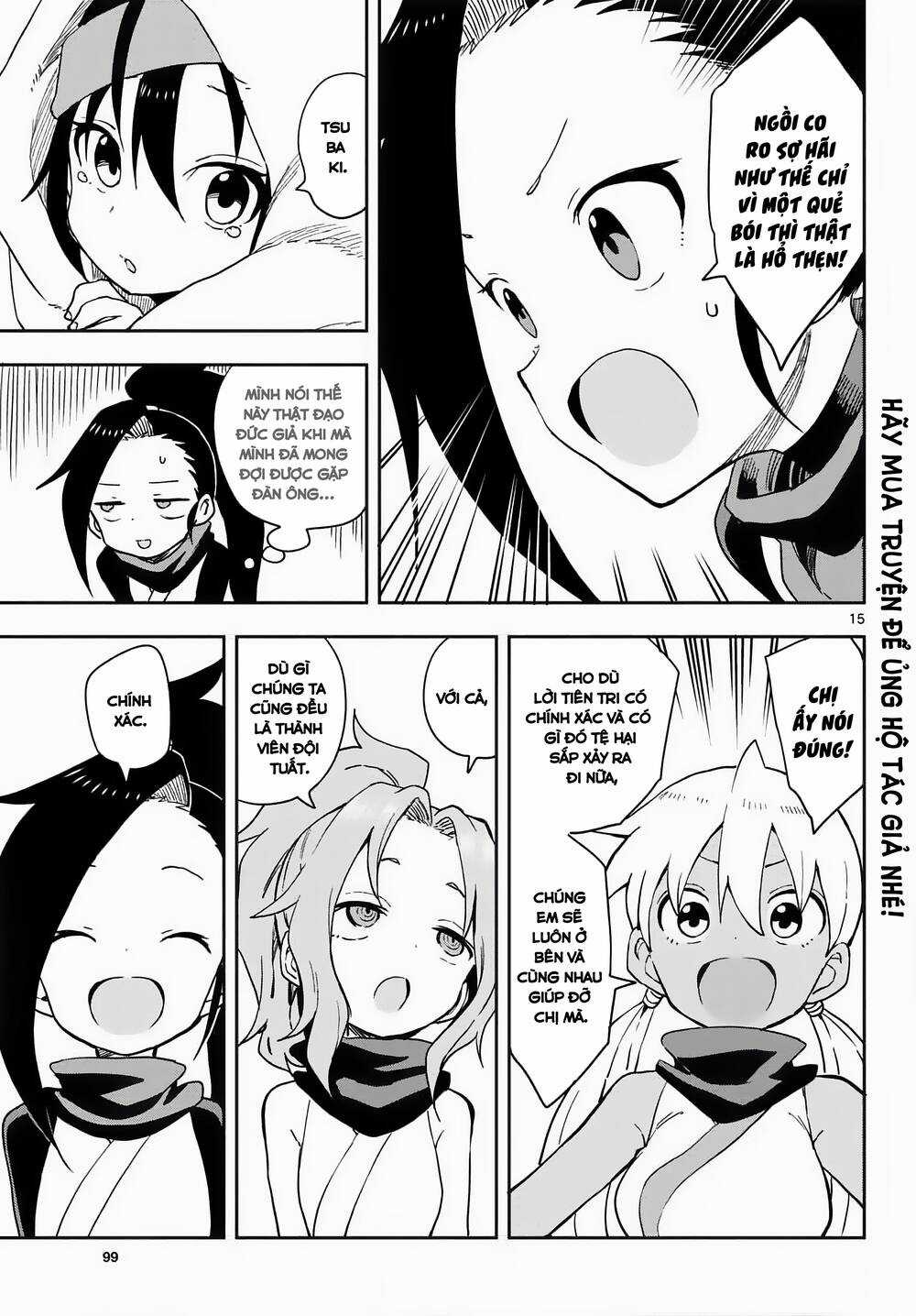Kunoichi Tsubaki No Mune No Uchi Chapter 47 trang 15
