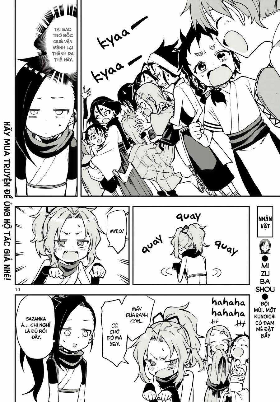 Kunoichi Tsubaki No Mune No Uchi Chapter 55 trang 10