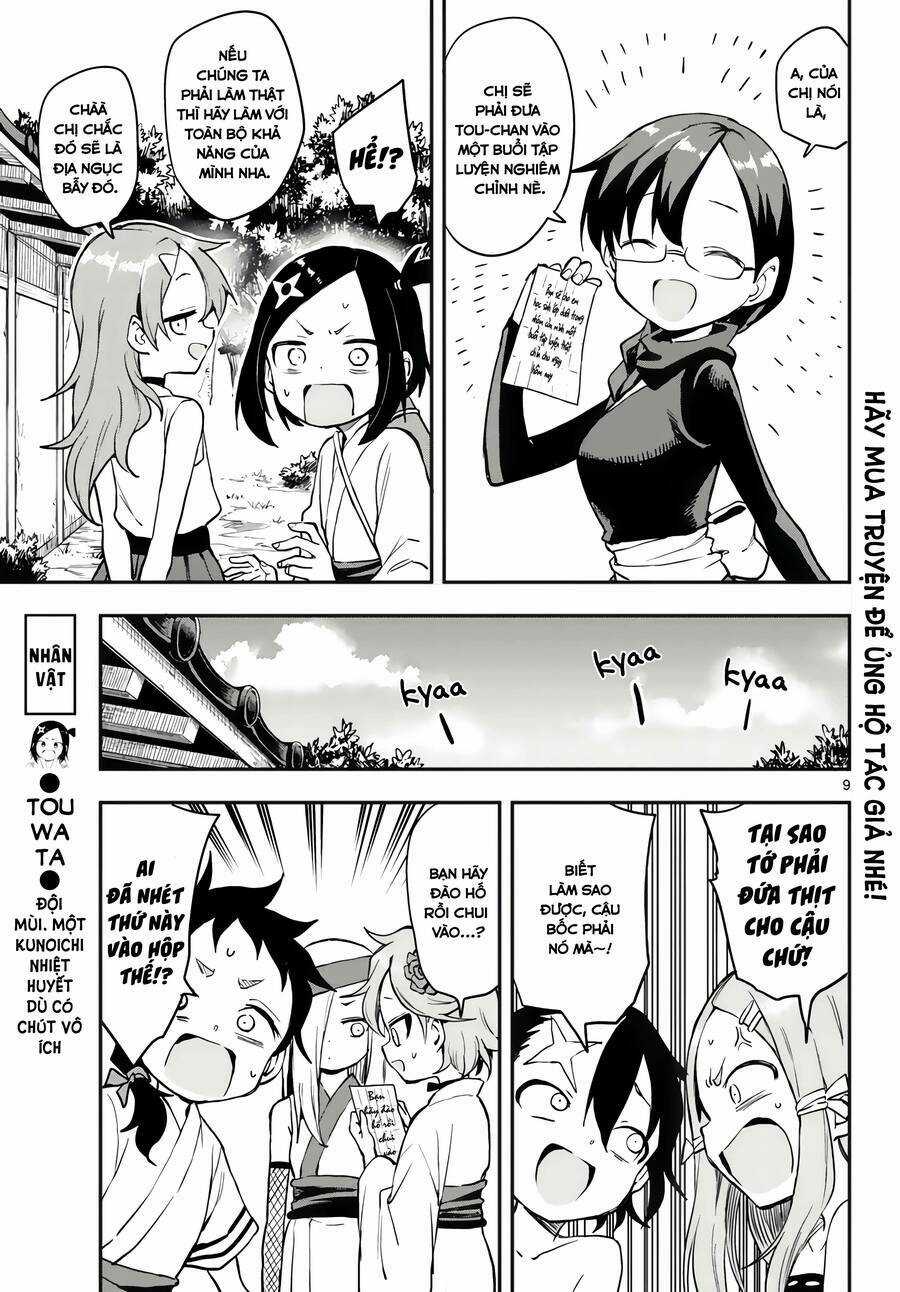 Kunoichi Tsubaki No Mune No Uchi Chapter 55 trang 9