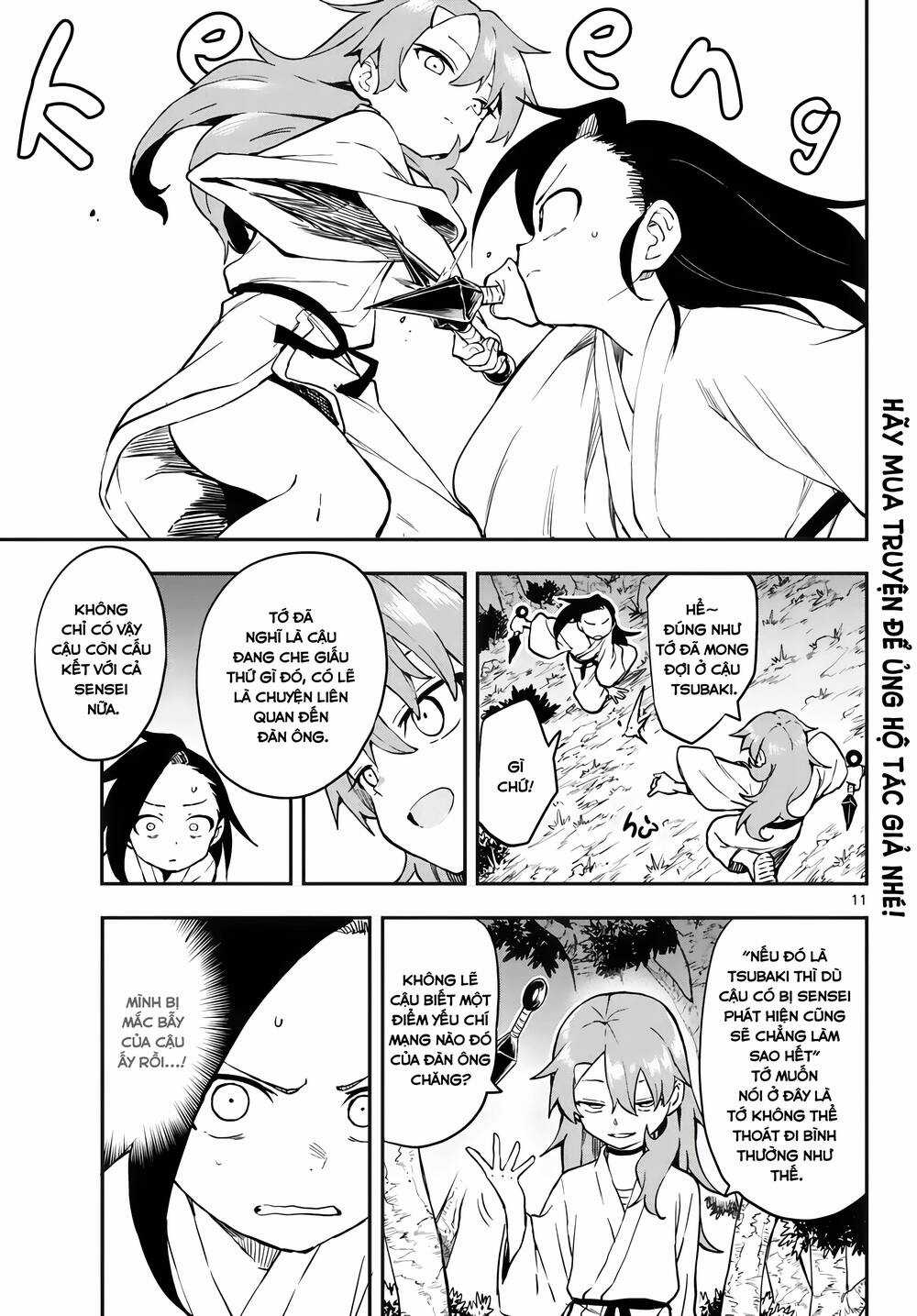 Kunoichi Tsubaki No Mune No Uchi Chapter 56 trang 11