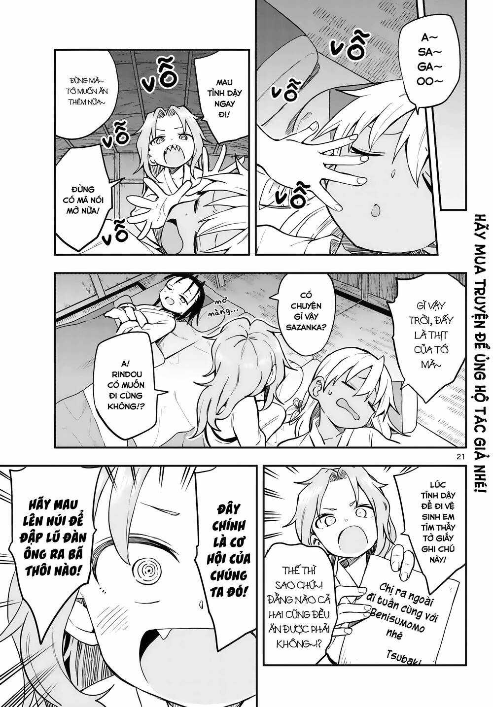 Kunoichi Tsubaki No Mune No Uchi Chapter 56 trang 21