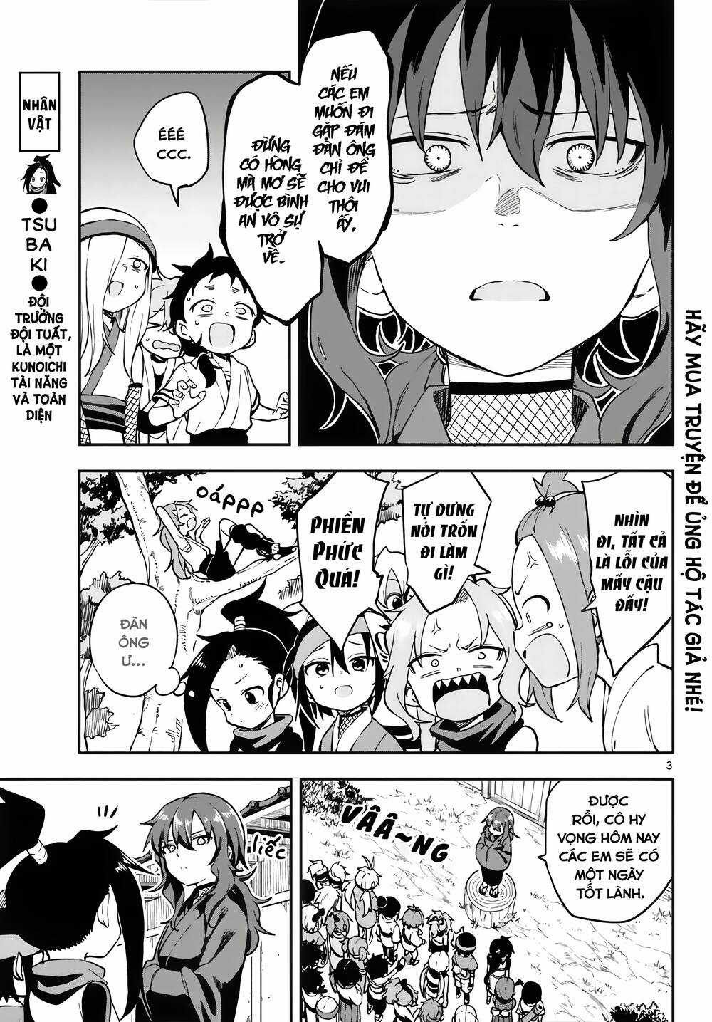 Kunoichi Tsubaki No Mune No Uchi Chapter 56 trang 3