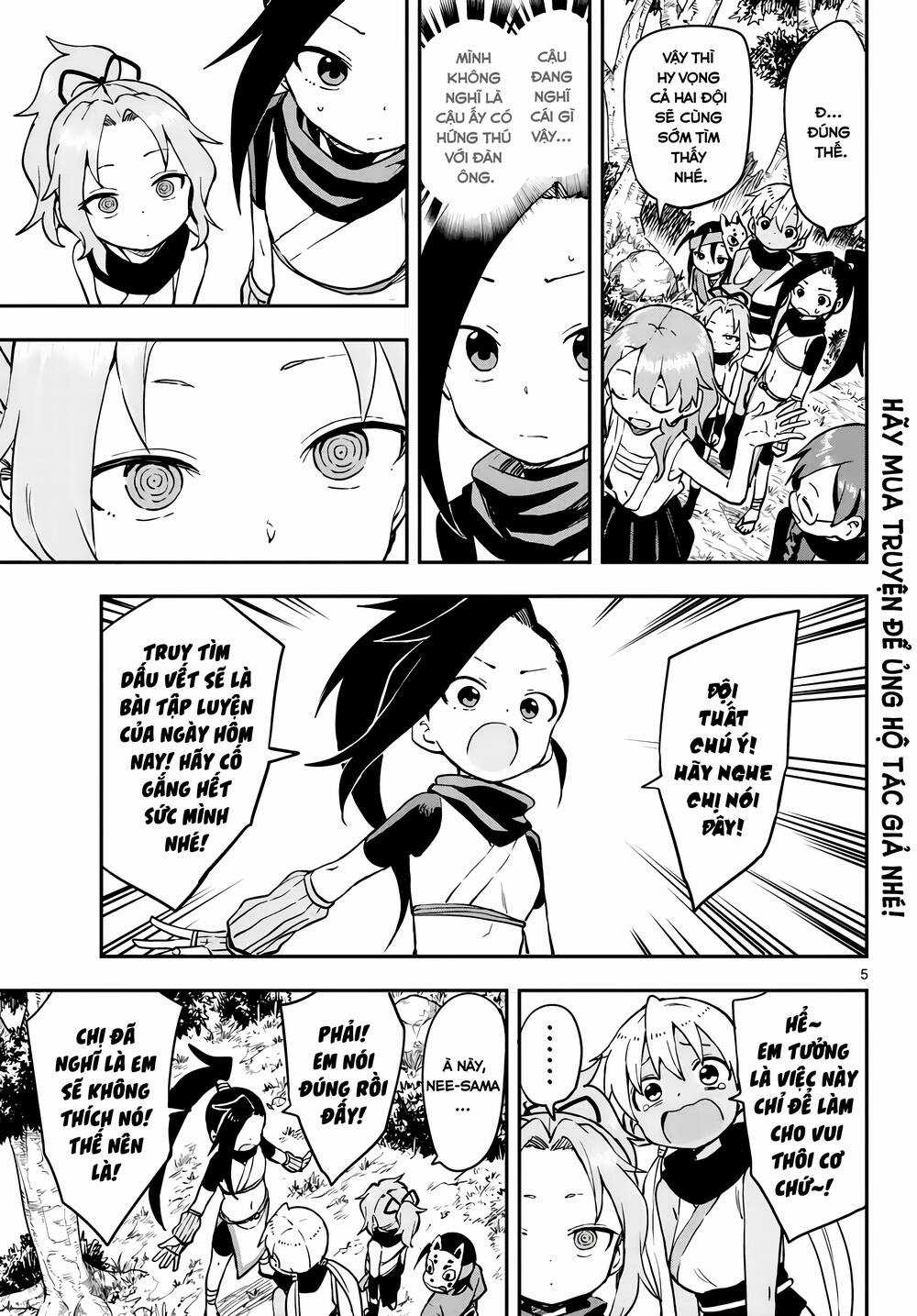Kunoichi Tsubaki No Mune No Uchi Chapter 57 trang 5