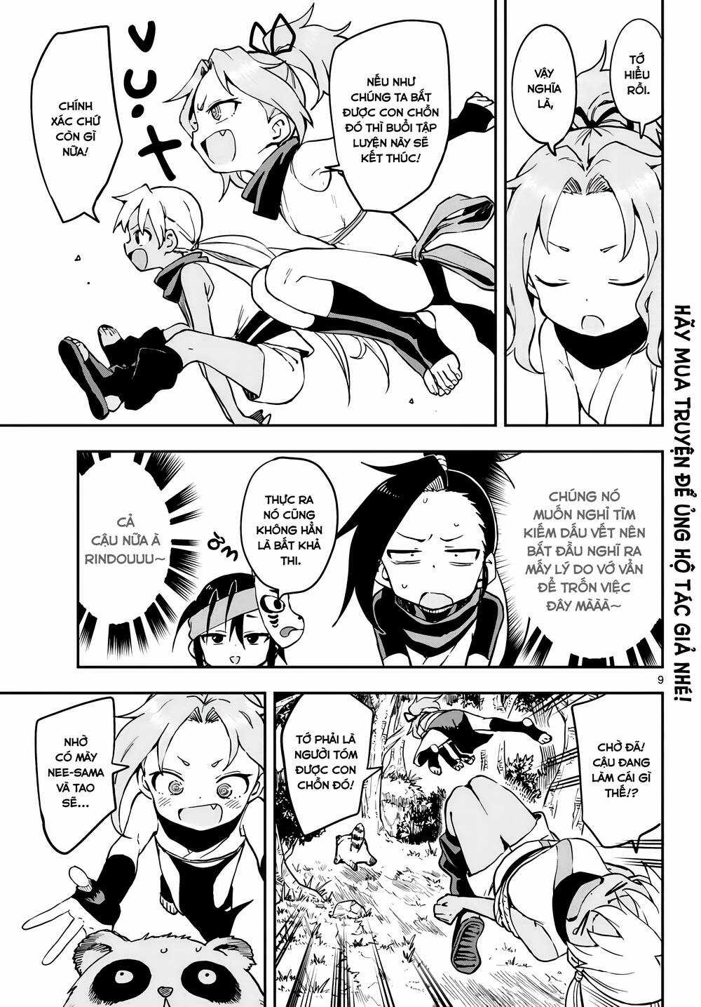 Kunoichi Tsubaki No Mune No Uchi Chapter 57 trang 9
