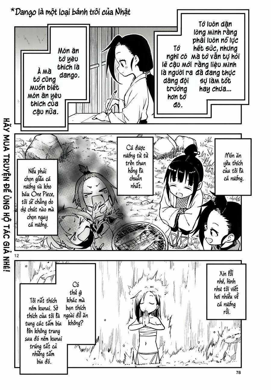Kunoichi Tsubaki No Mune No Uchi Chapter 58 trang 12