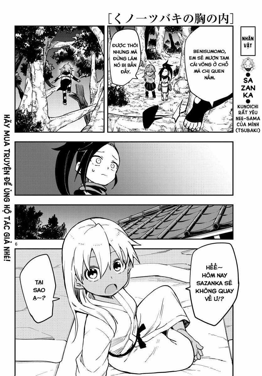 Kunoichi Tsubaki No Mune No Uchi Chapter 60 trang 6