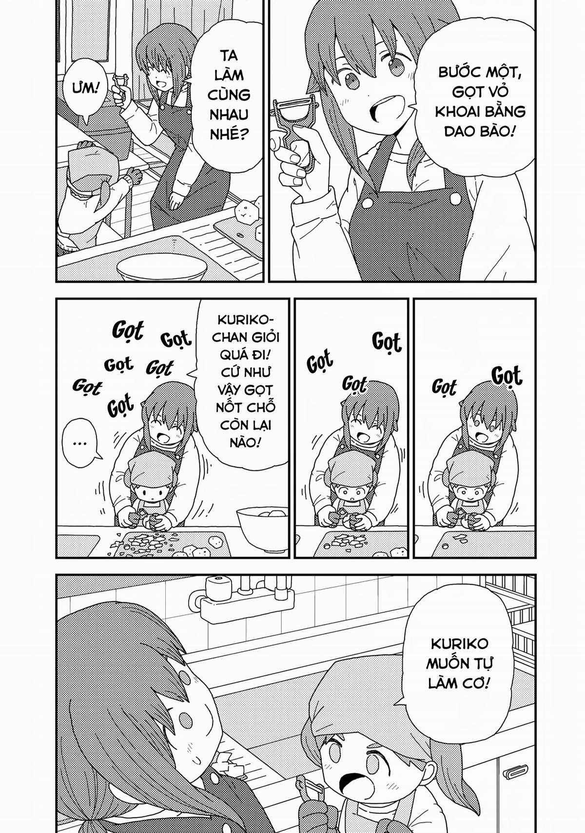 Kuriko to Biyori Chapter 3 trang 10