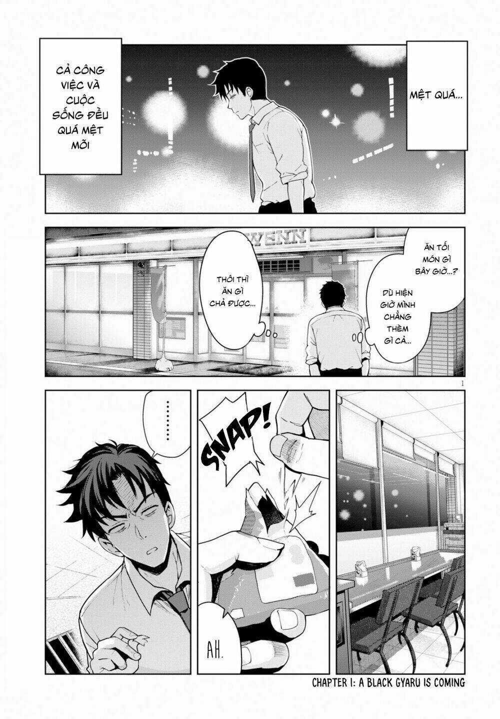 Kuro Gyaru-San Ga Kuru! Chapter 1 trang 2