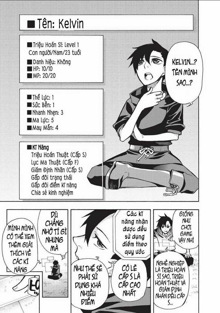 Kuro No Shoukanshi Chapter 1 trang 8