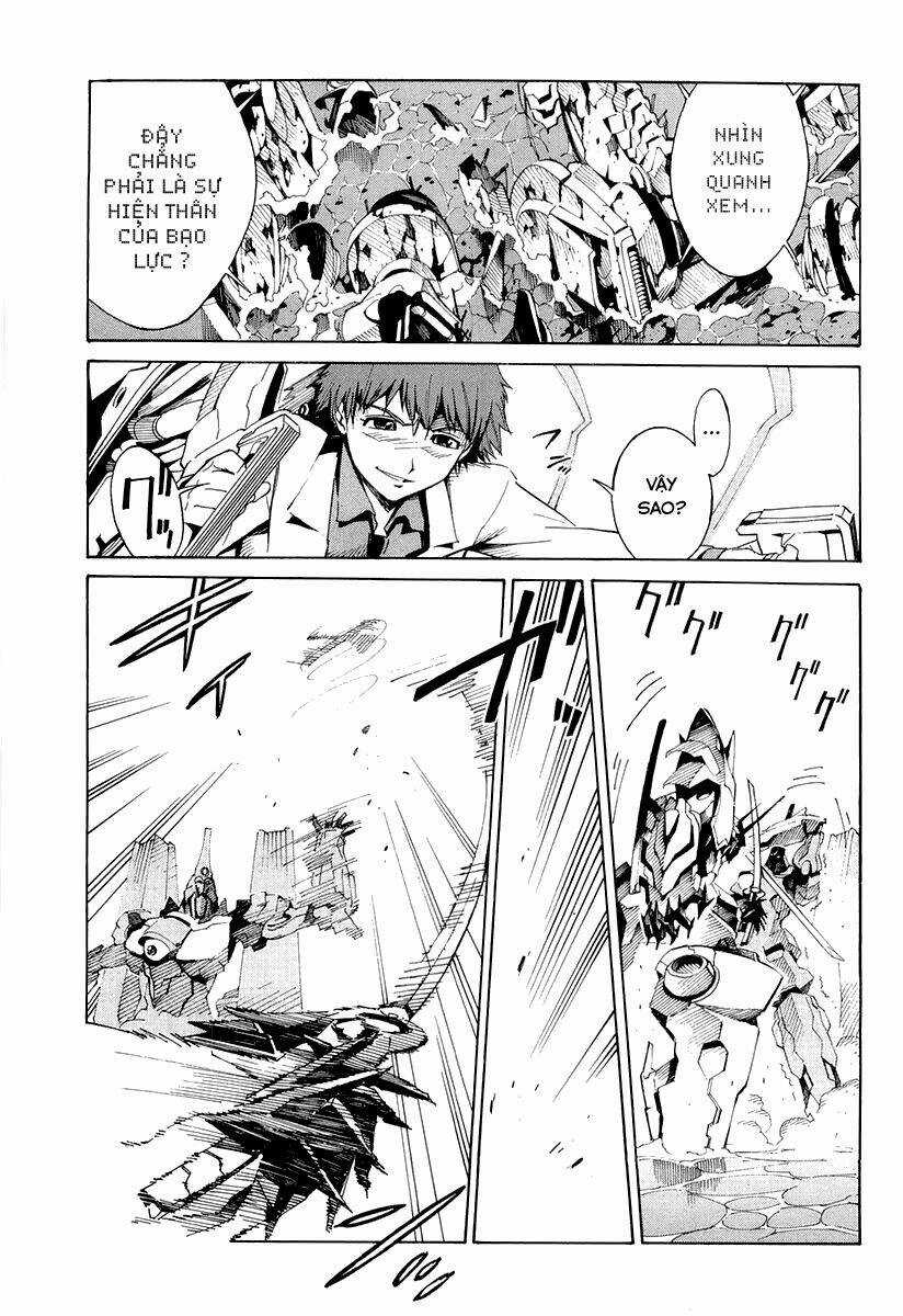 Kurogane No Linebarrel Chapter 3 trang 12