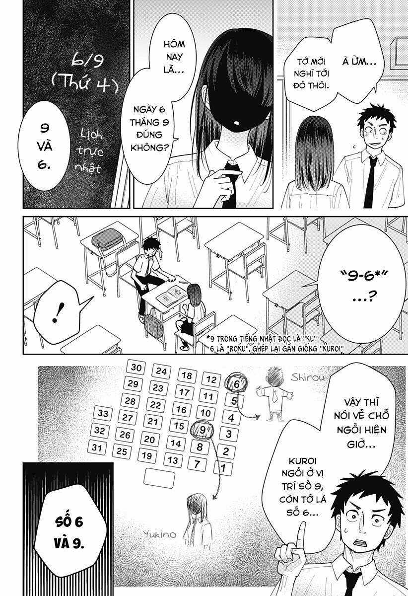 Kuroi Yukino Ga Mienai Chapter 1 trang 18