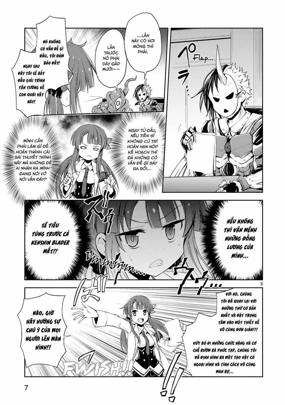 Kuroitsu-San Từ Phòng Phát Triển Quái Vật Chapter 1 trang 10