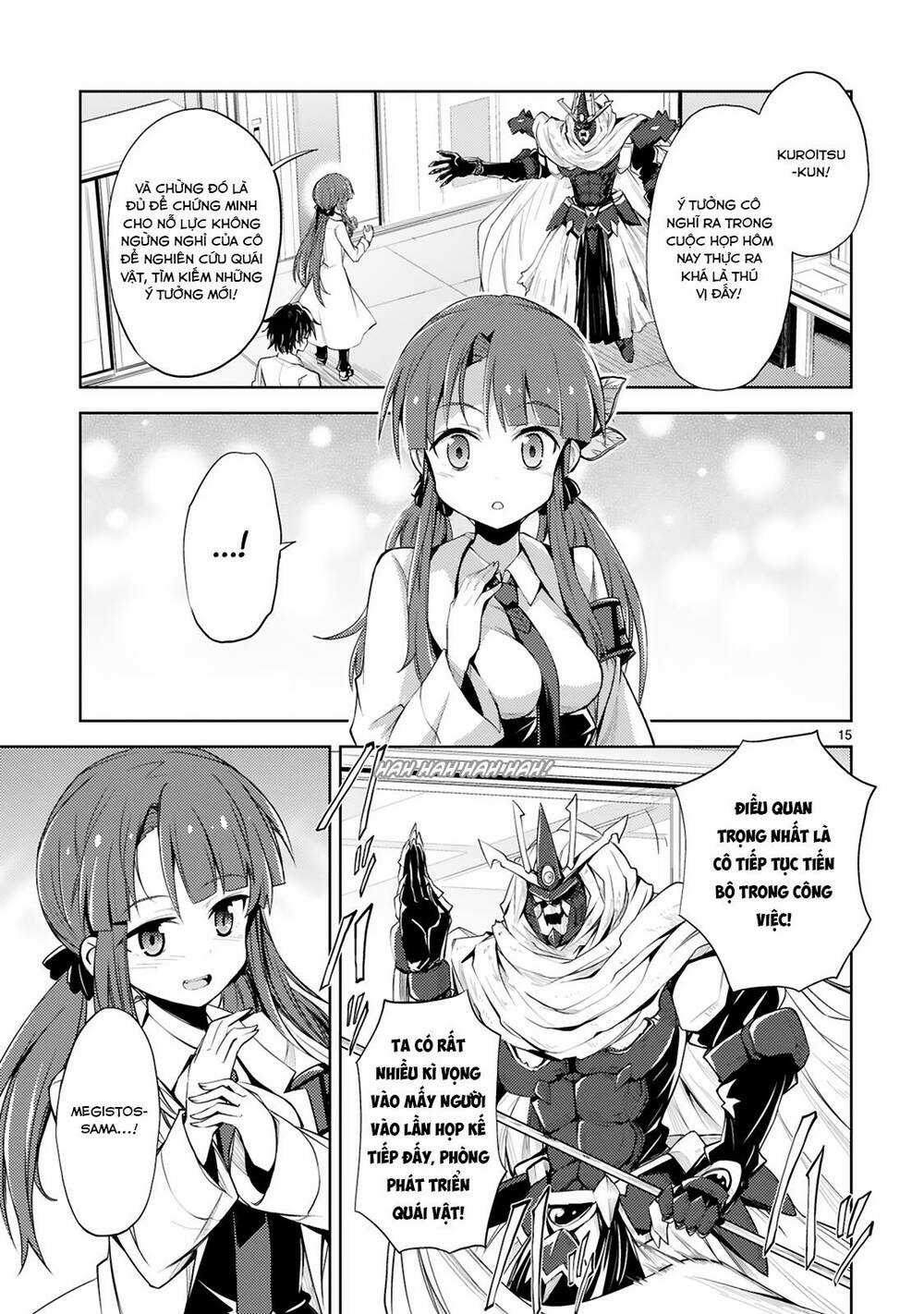 Kuroitsu-San Từ Phòng Phát Triển Quái Vật Chapter 1 trang 20