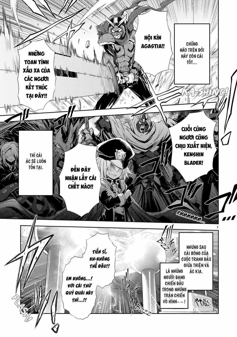 Kuroitsu-San Từ Phòng Phát Triển Quái Vật Chapter 1 trang 6