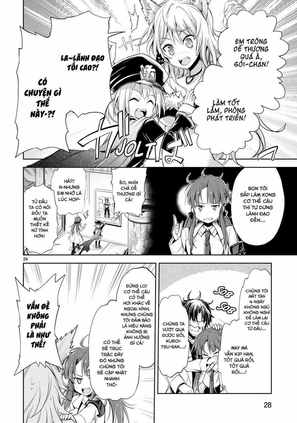 Kuroitsu-San Từ Phòng Phát Triển Quái Vật Chapter 2 trang 8