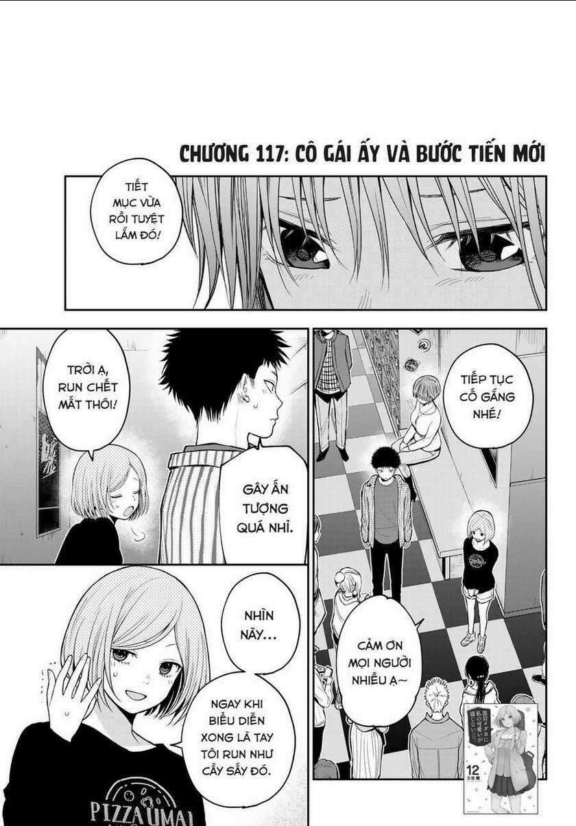 Kuroiwa Medaka Ni Watashi No Kawaii Ga Tsuujinai Chapter 117 trang 1