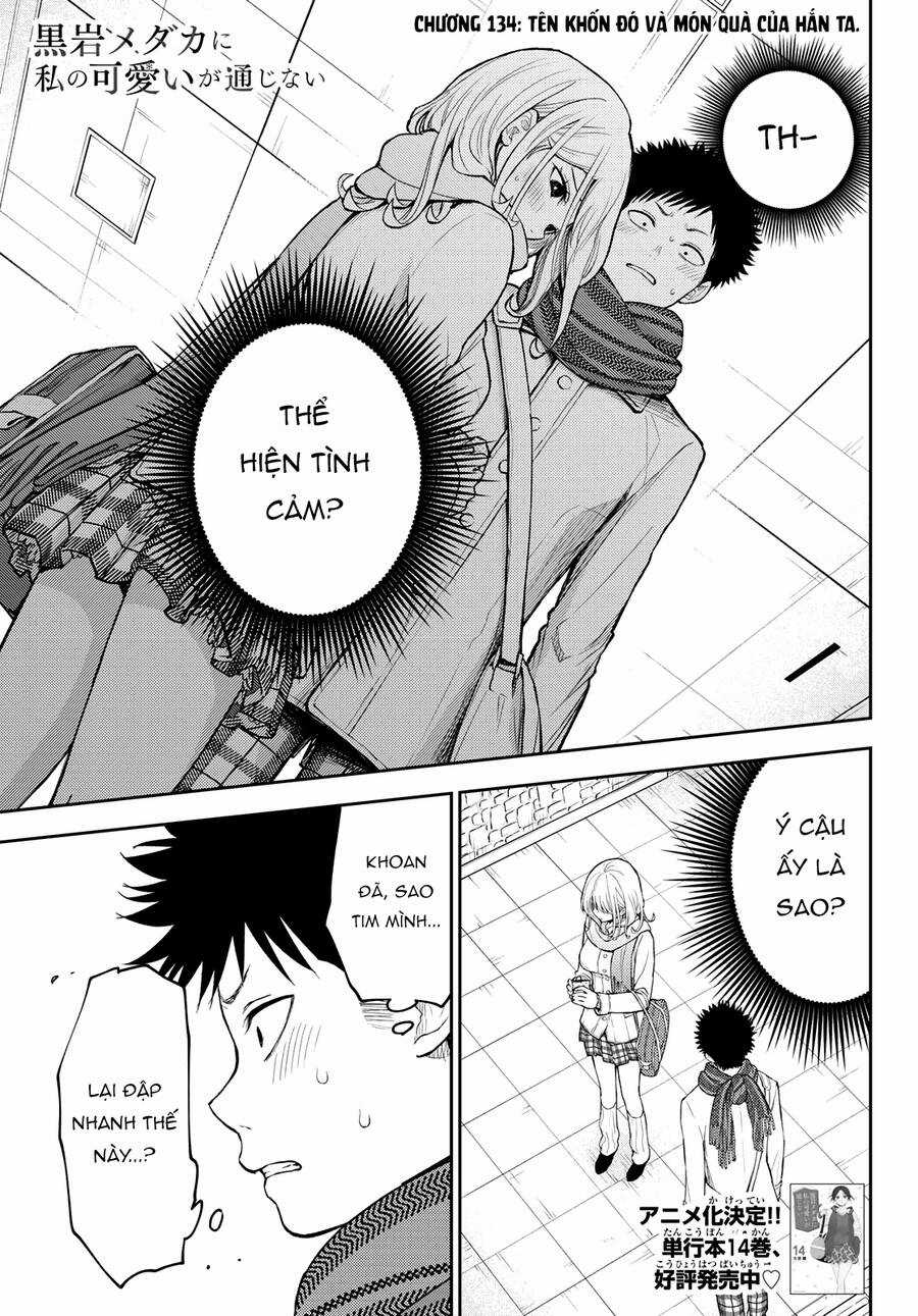 Kuroiwa Medaka Ni Watashi No Kawaii Ga Tsuujinai Chapter 134 trang 1