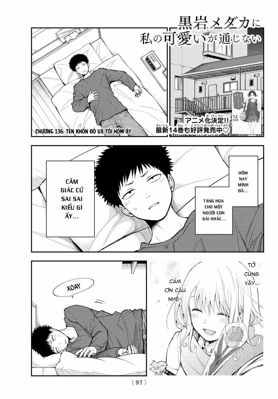 Kuroiwa Medaka Ni Watashi No Kawaii Ga Tsuujinai Chapter 136 trang 2