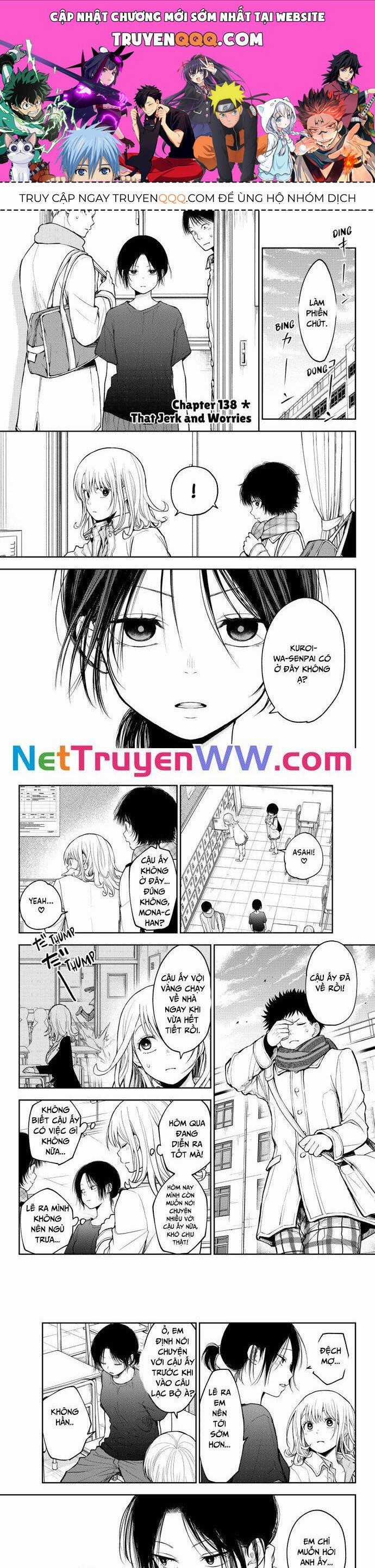 Kuroiwa Medaka Ni Watashi No Kawaii Ga Tsuujinai Chapter 138 trang 0
