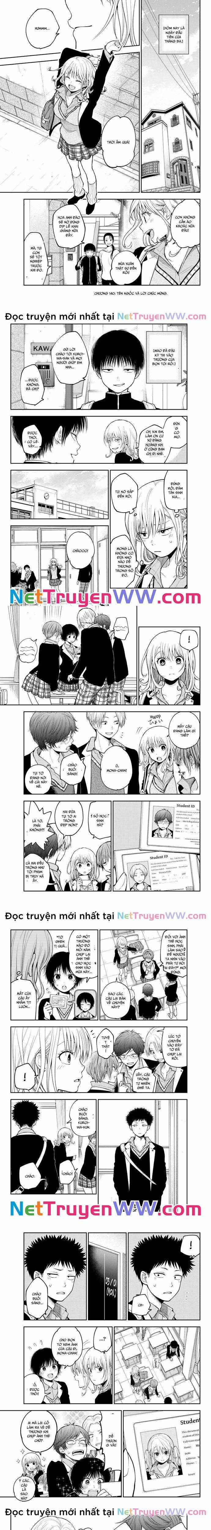 Kuroiwa Medaka Ni Watashi No Kawaii Ga Tsuujinai Chapter 140 trang 0