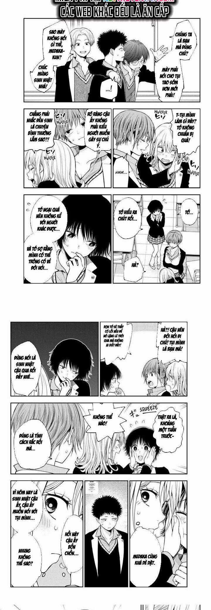 Kuroiwa Medaka Ni Watashi No Kawaii Ga Tsuujinai Chapter 141 trang 1