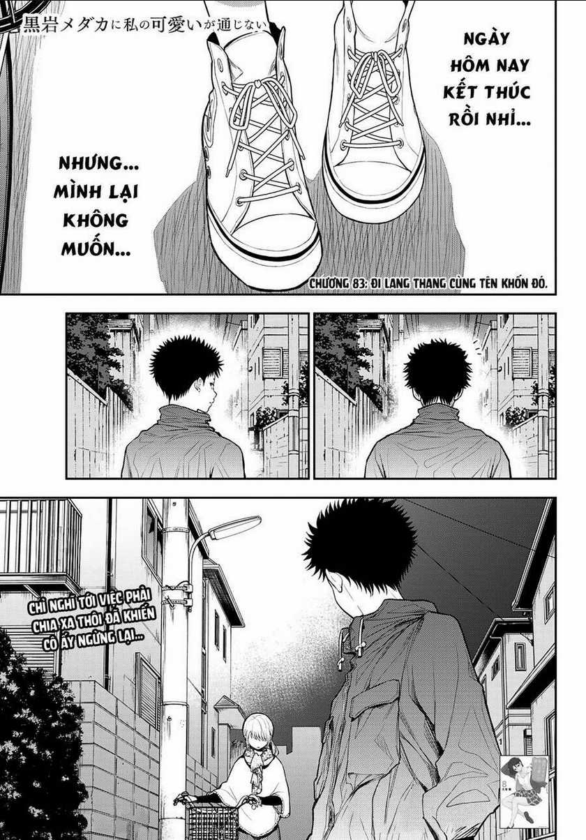 Kuroiwa Medaka Ni Watashi No Kawaii Ga Tsuujinai Chapter 83 trang 1