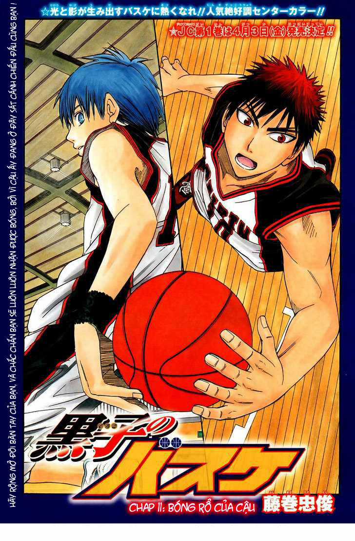 Kuroko No Basuke Chapter 11 trang 3
