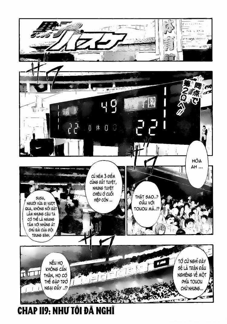 Kuroko No Basuke Chapter 119 trang 1