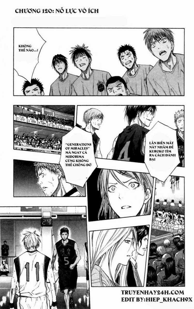 Kuroko No Basuke Chapter 120 trang 0
