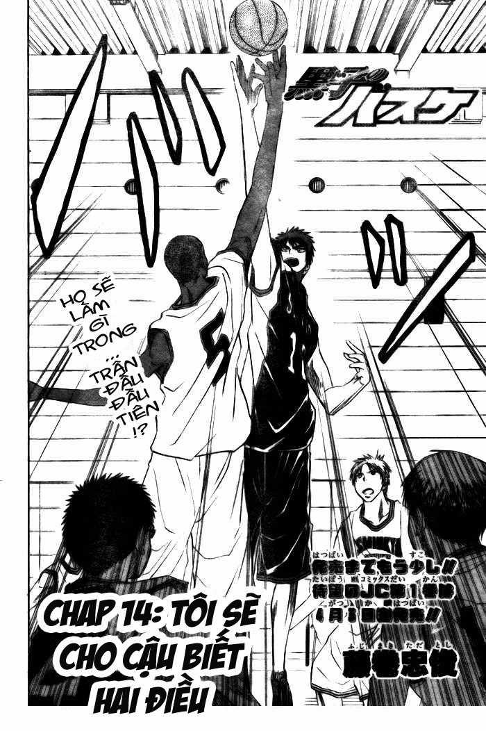 Kuroko No Basuke Chapter 14 trang 6