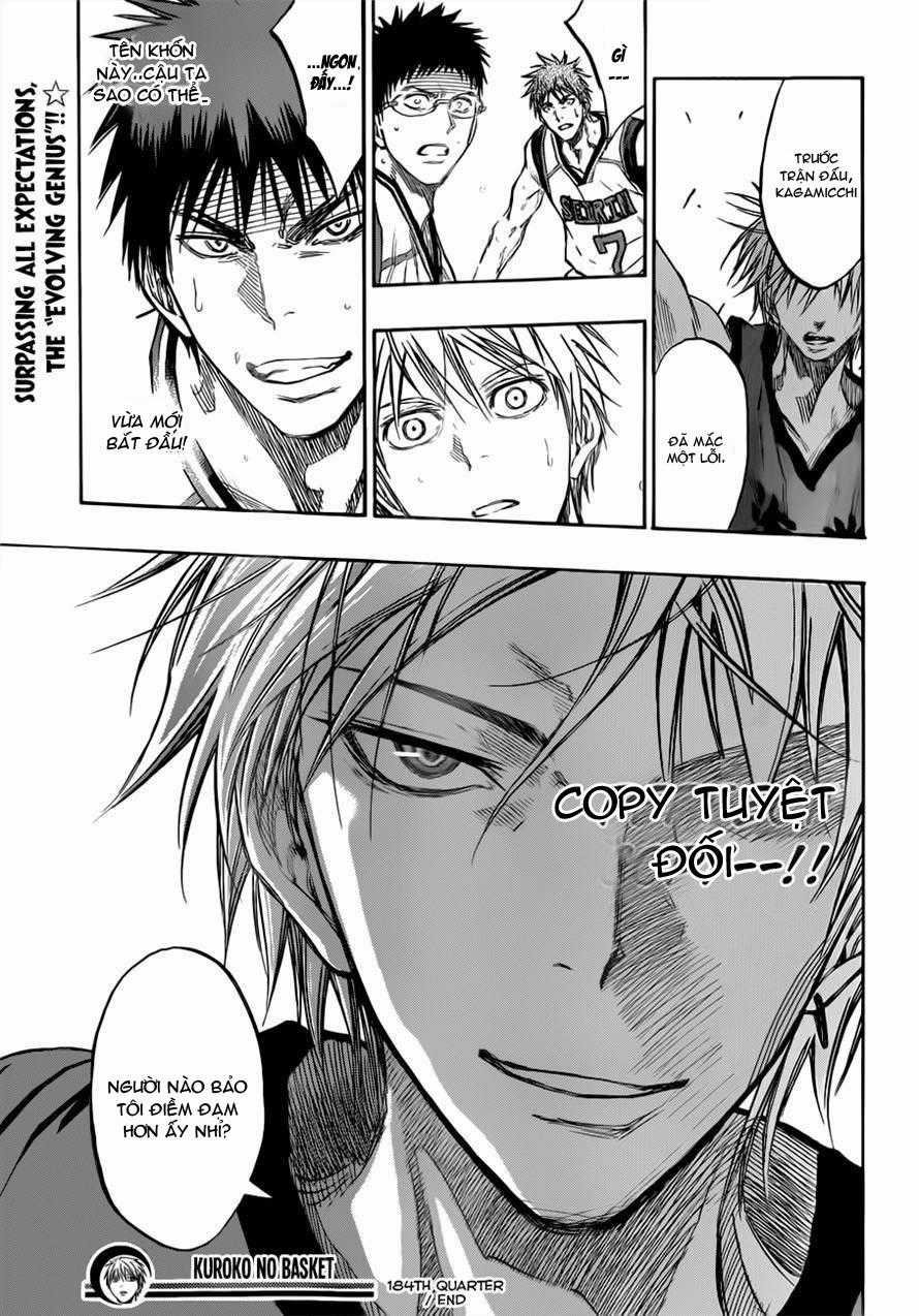 Kuroko No Basuke Chapter 184 trang 19
