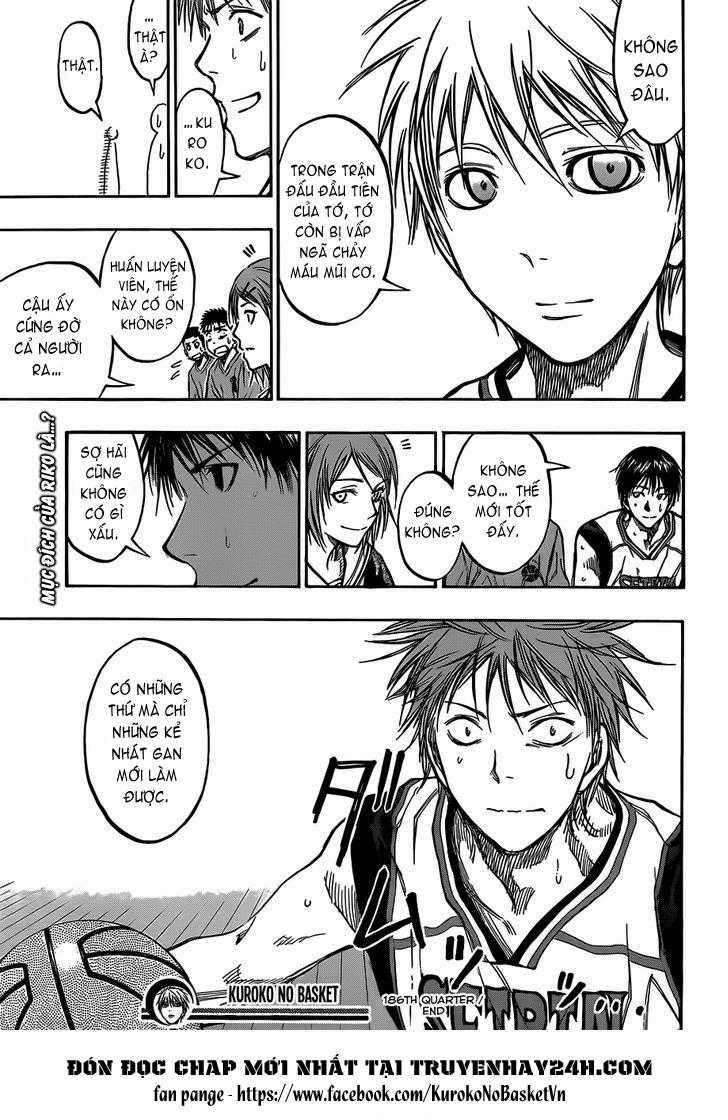 Kuroko No Basuke Chapter 186 trang 19