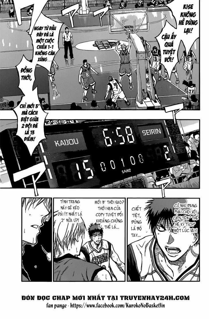Kuroko No Basuke Chapter 186 trang 8