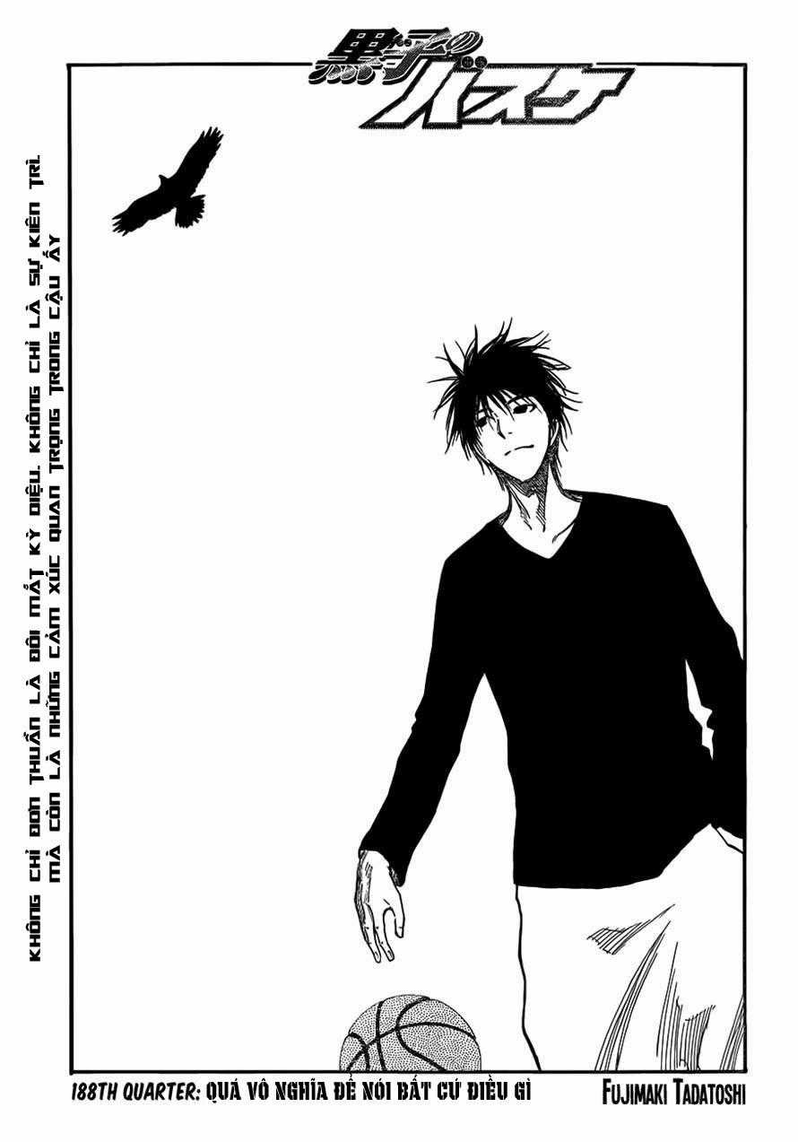 Kuroko No Basuke Chapter 187 trang 3