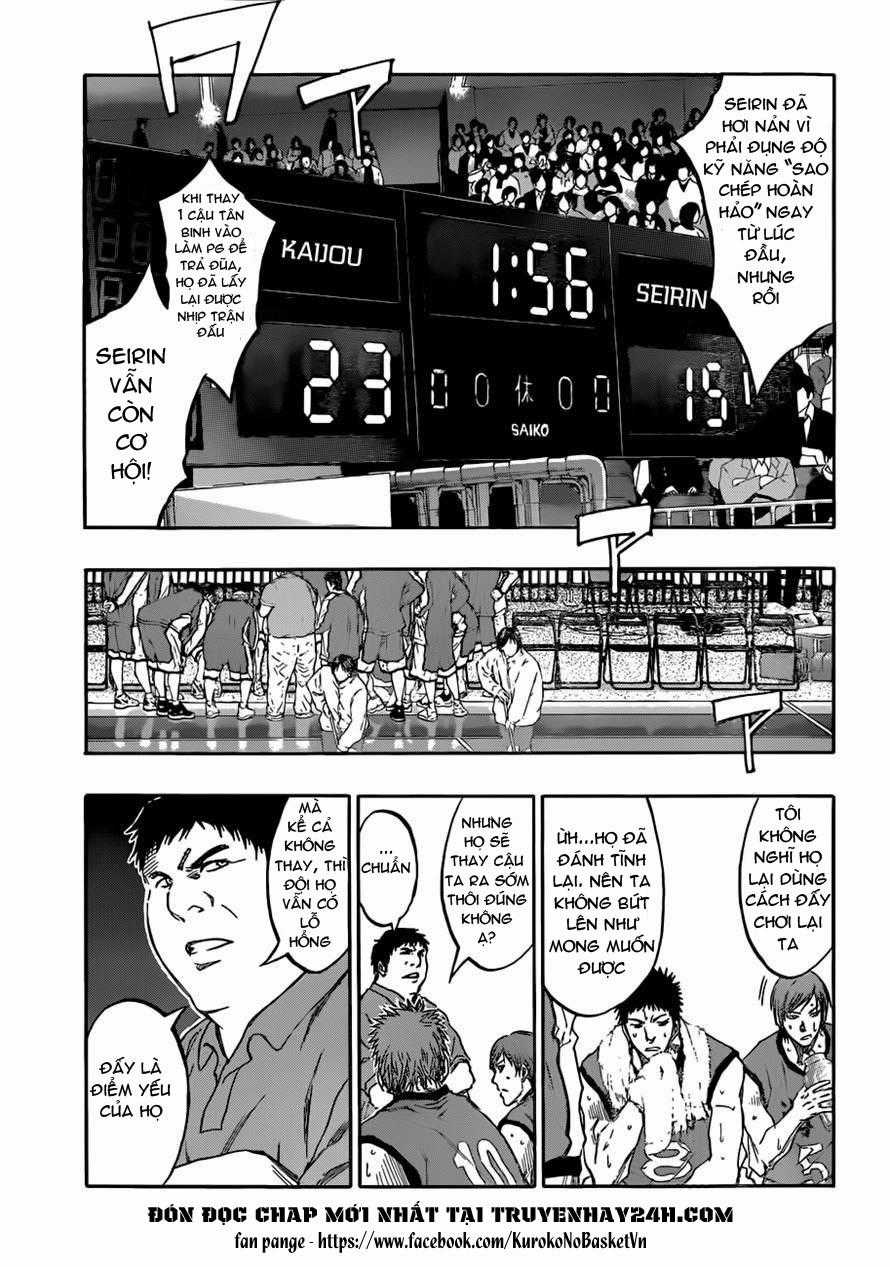 Kuroko No Basuke Chapter 187 trang 7
