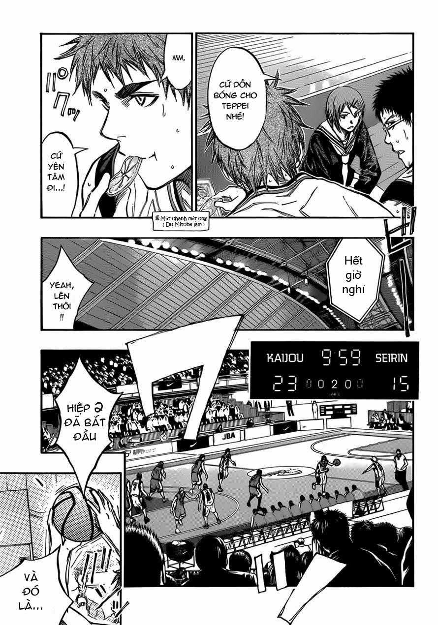 Kuroko No Basuke Chapter 187 trang 9