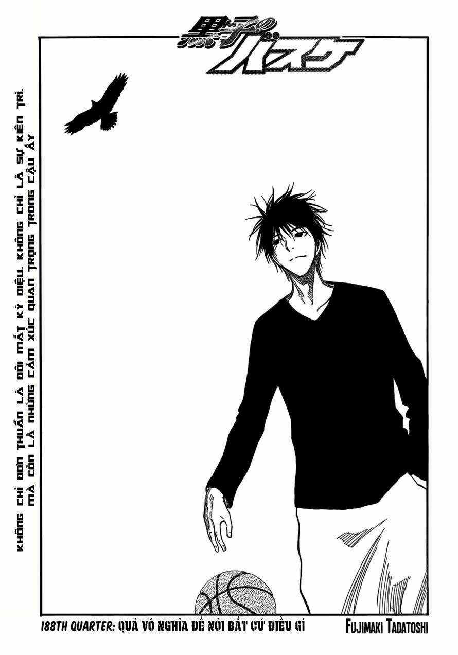 Kuroko No Basuke Chapter 188 trang 3