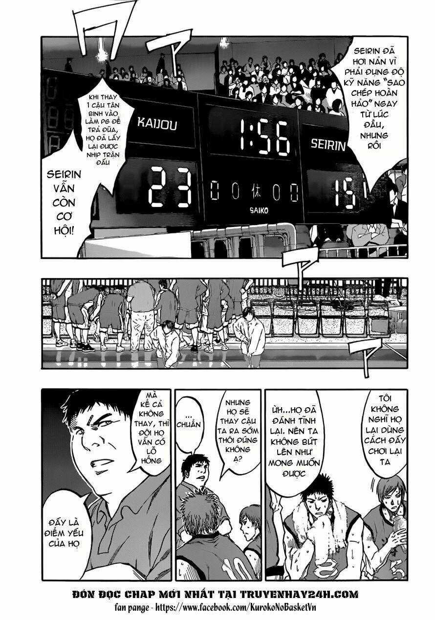 Kuroko No Basuke Chapter 188 trang 7
