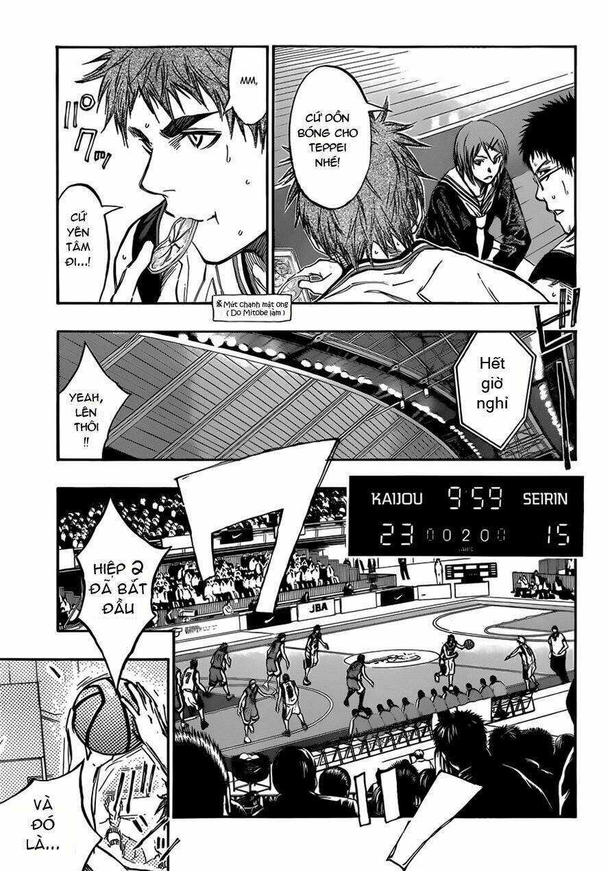 Kuroko No Basuke Chapter 188 trang 9