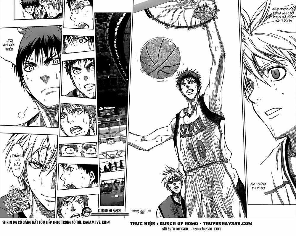 Kuroko No Basuke Chapter 189 trang 21
