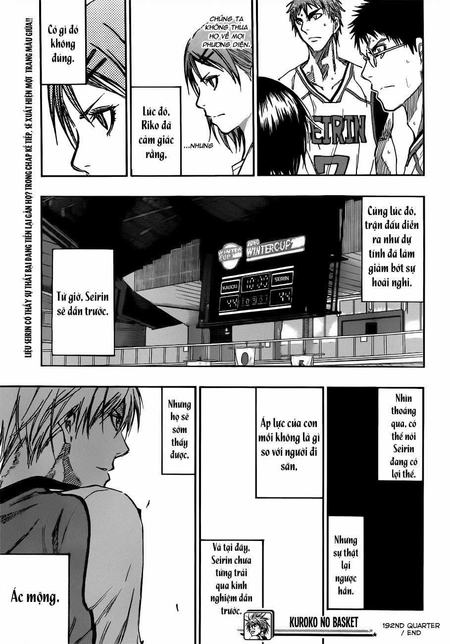 Kuroko No Basuke Chapter 192 trang 21