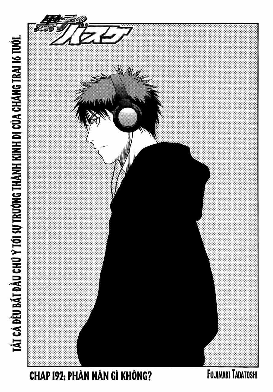 Kuroko No Basuke Chapter 192 trang 5