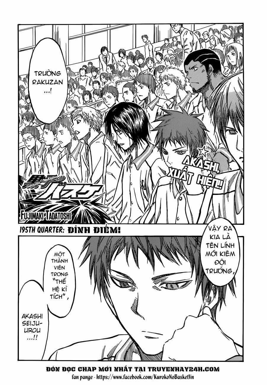 Kuroko No Basuke Chapter 195 trang 4