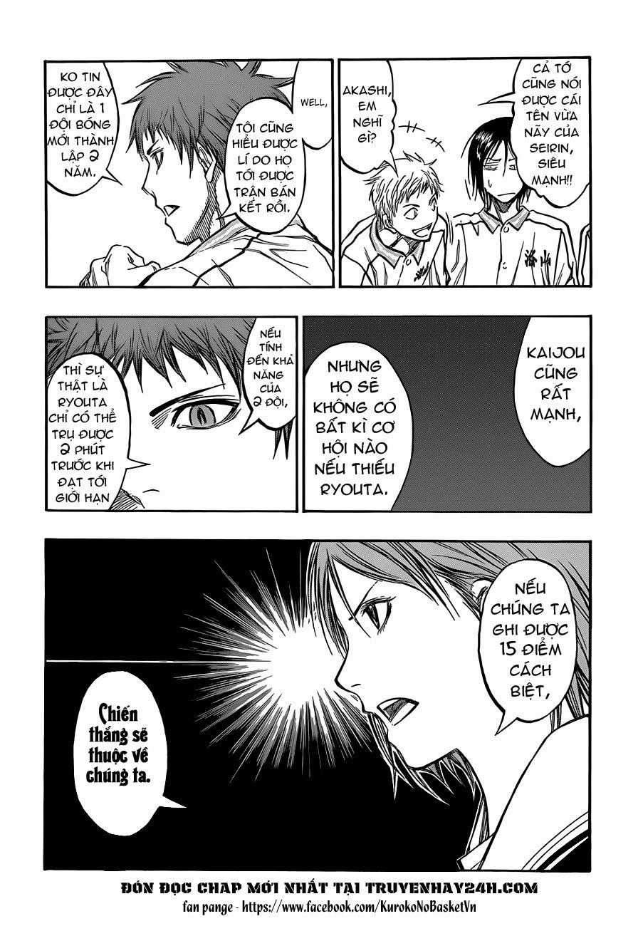 Kuroko No Basuke Chapter 195 trang 8