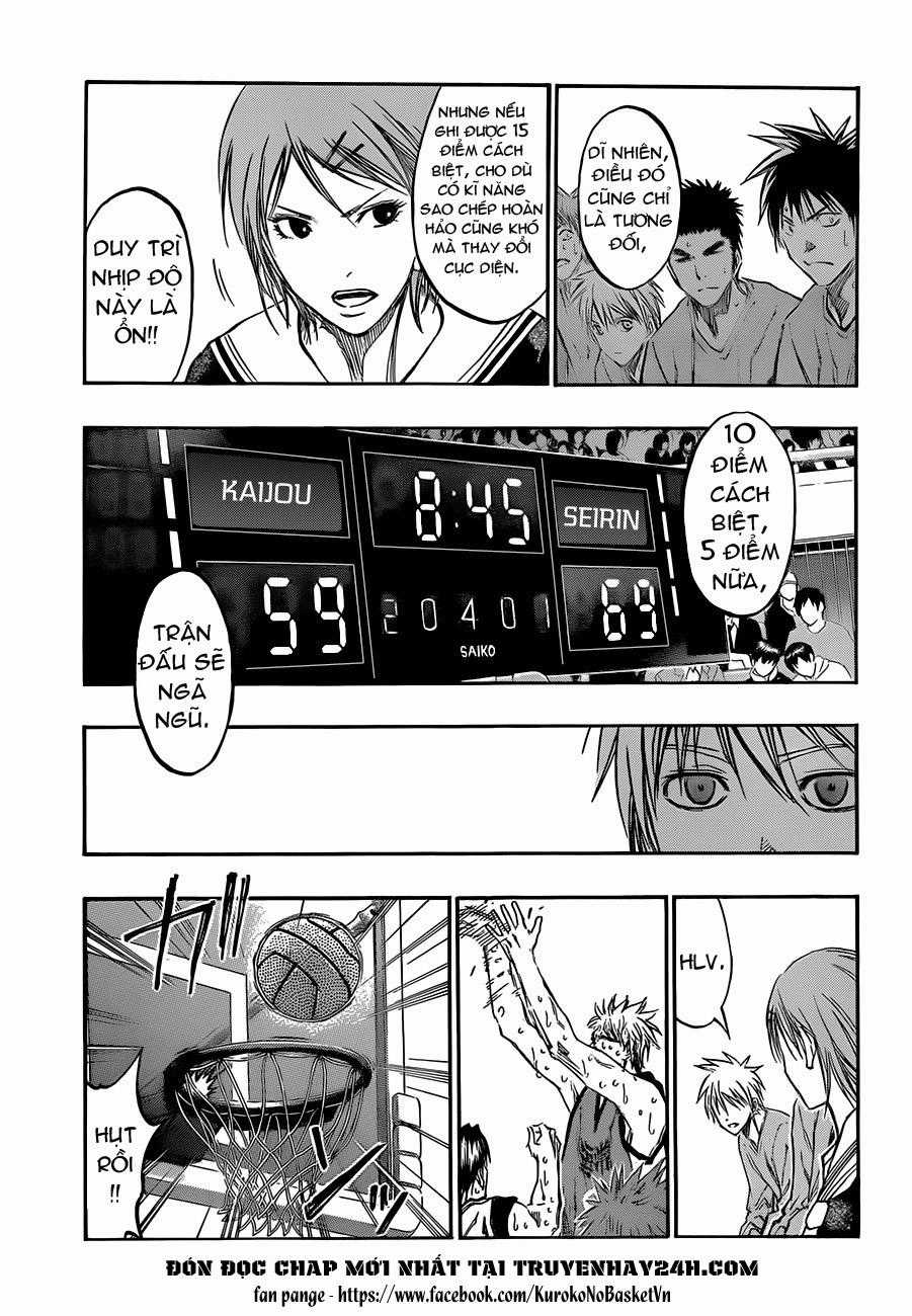 Kuroko No Basuke Chapter 195 trang 9