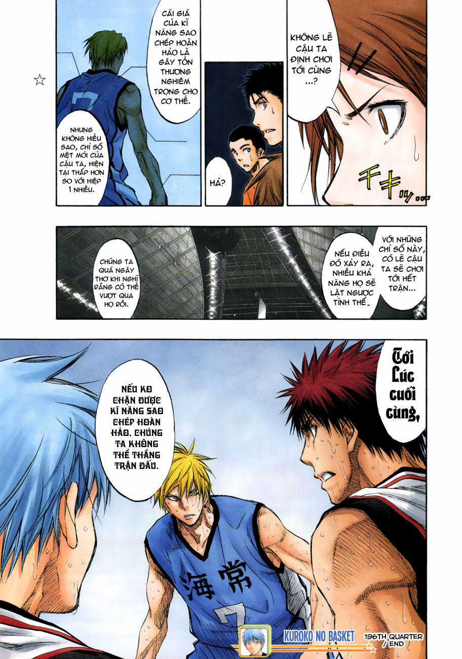 Kuroko No Basuke Chapter 196 trang 18